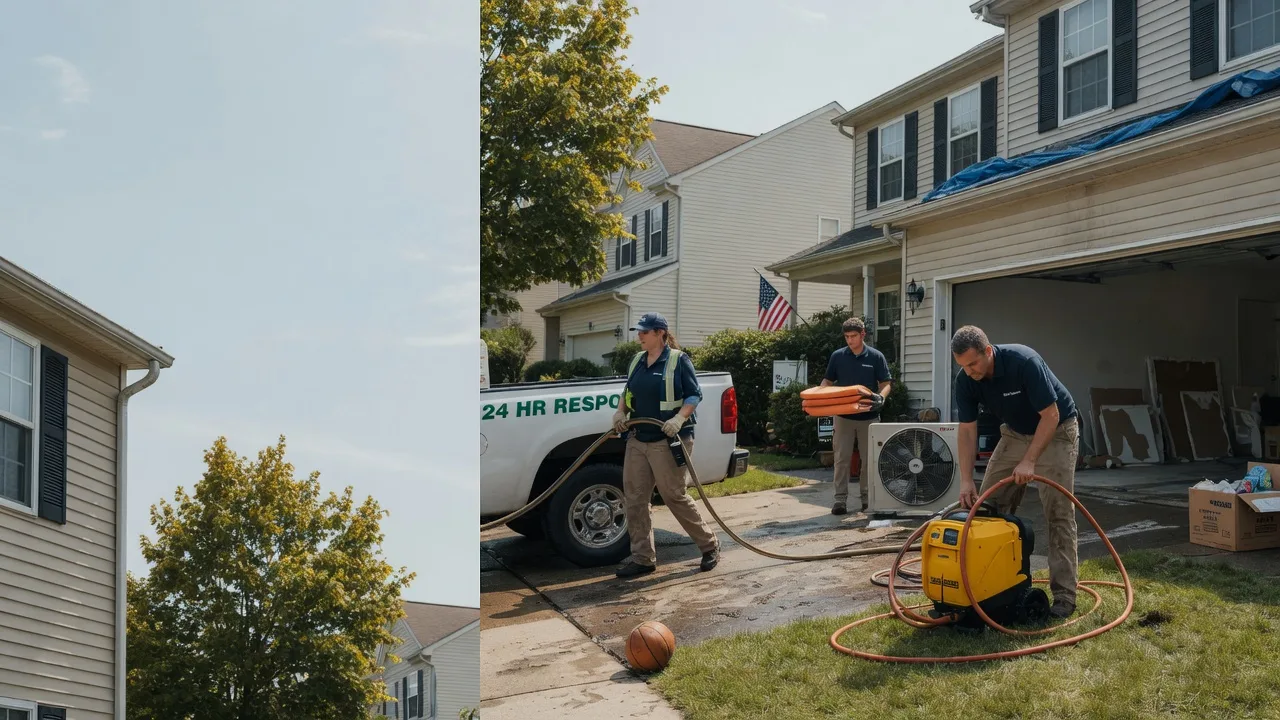 Emergency Water Damage Restoration in Marriottsville, MD near me